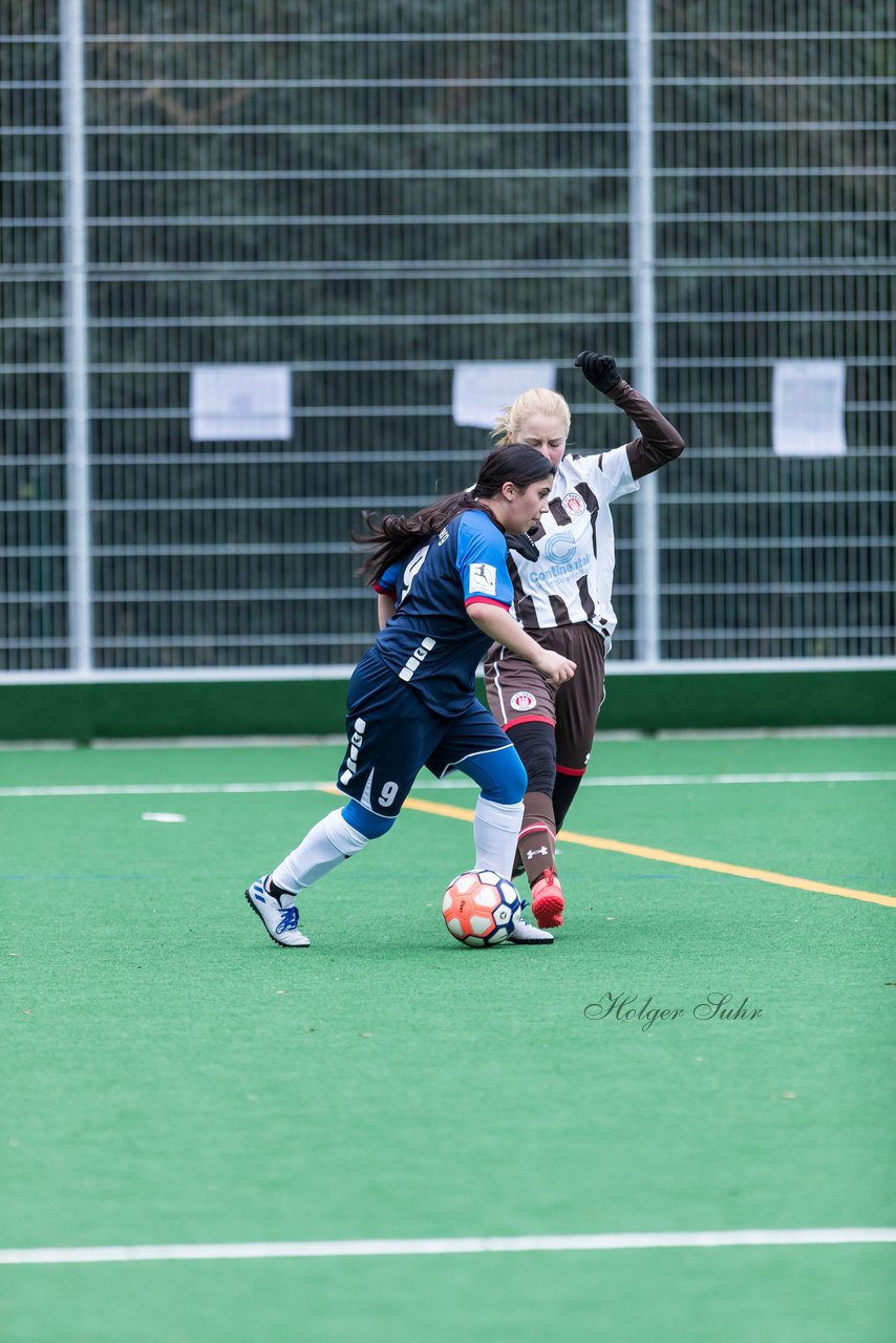 Bild 121 - wBJ VfL Pinneberg - St. Pauli : Ergebnis: 7:0 (Abbruch)